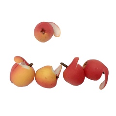 Image of Apple Peeled, red