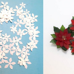 Image of <b>NEW:</b> Poinsettia pre-cut