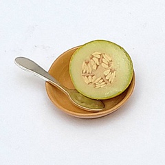 Image of Melon on a plate 3