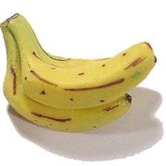 Image of Banana, Bunch of 3